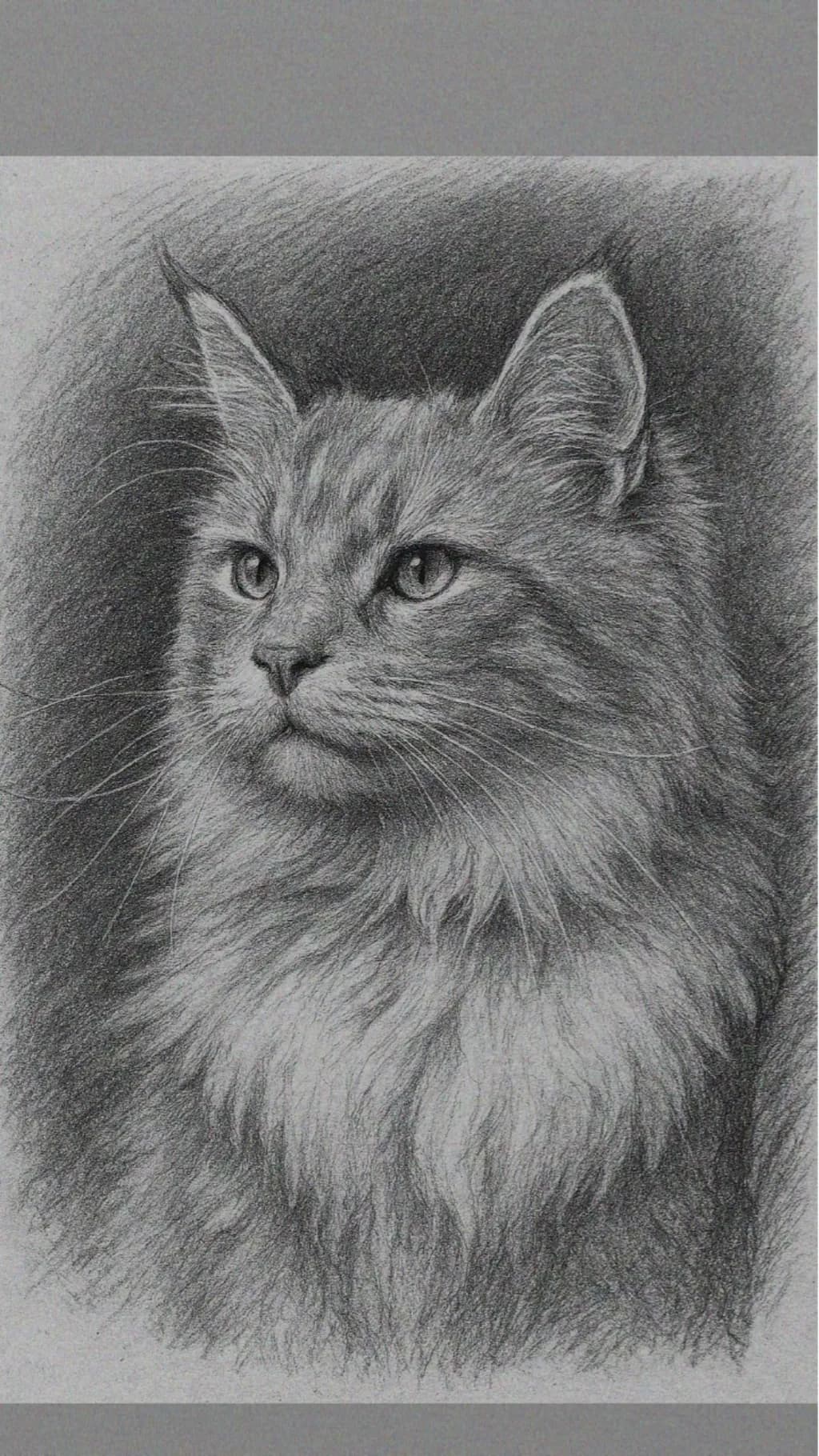 Whiskered Majesty: A Captivating Portrait of Feline Grace