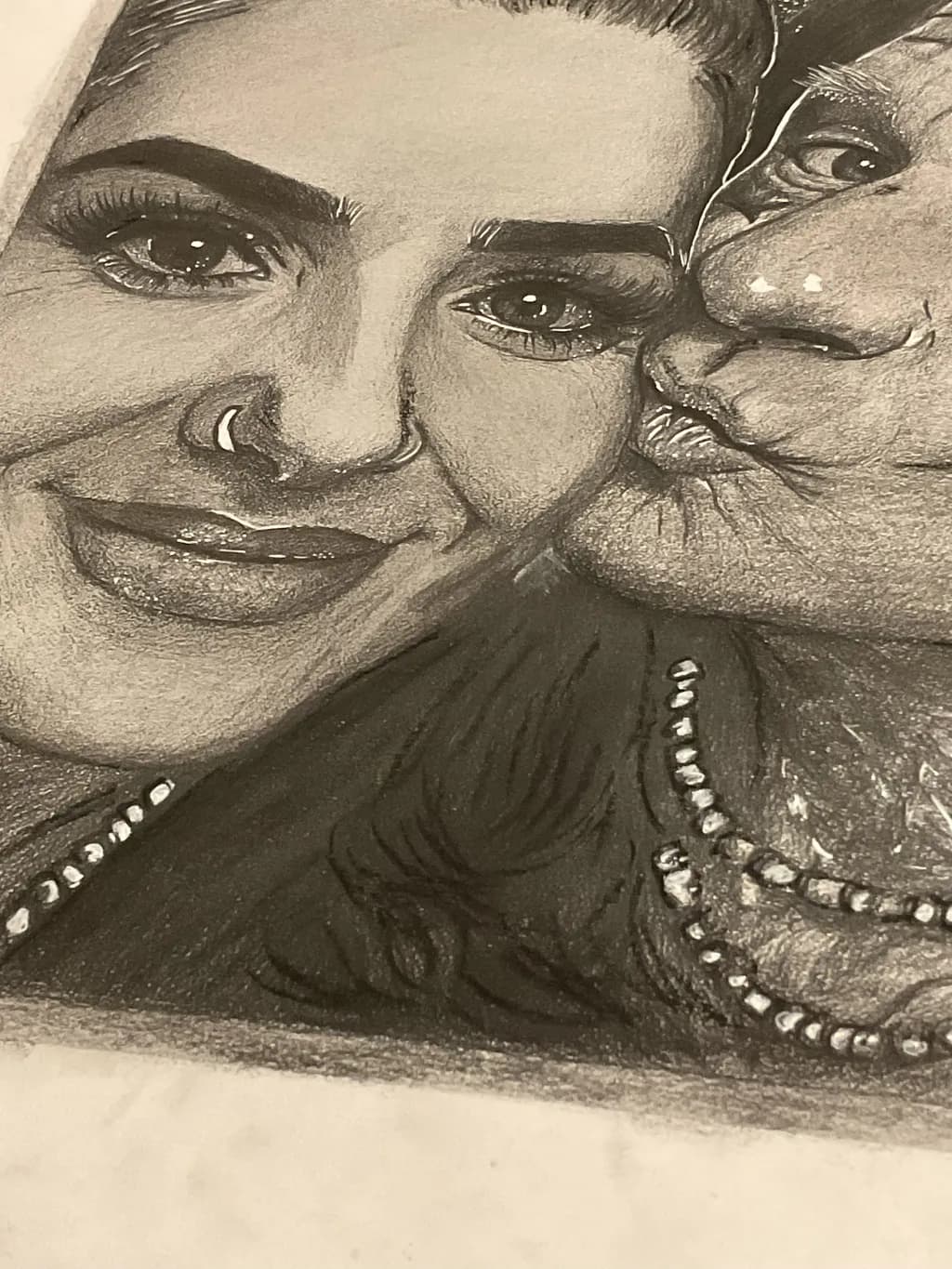 Embracing Affection: A Portrait of Connection and Emotion