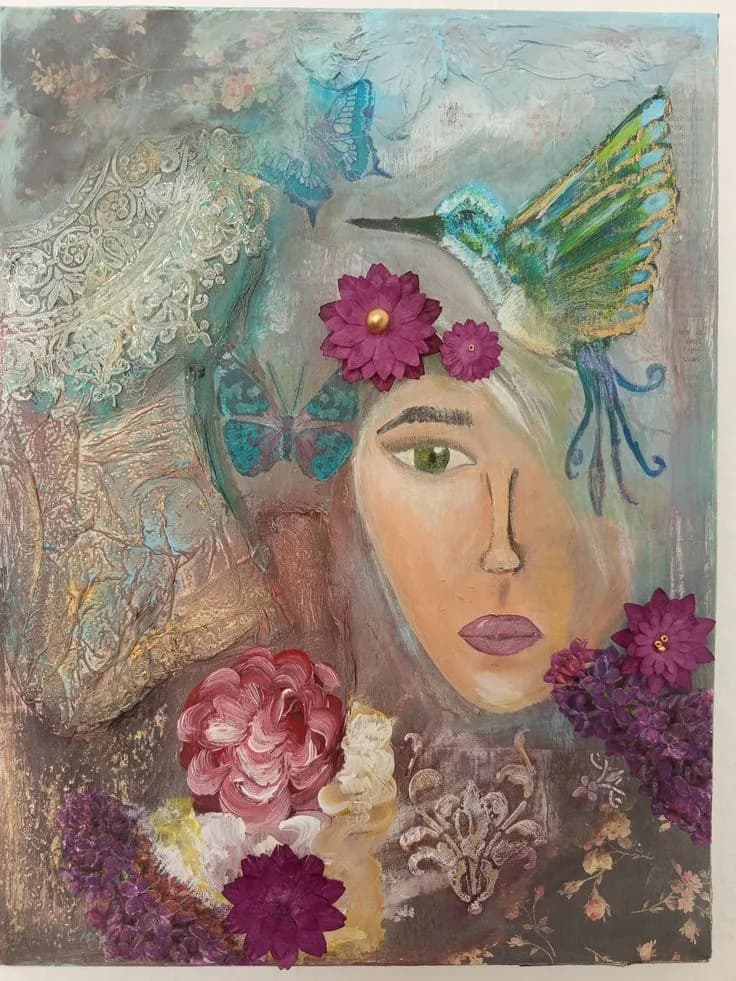 Whispers of Nature: A Dreamlike Portrait of Flora and Fauna