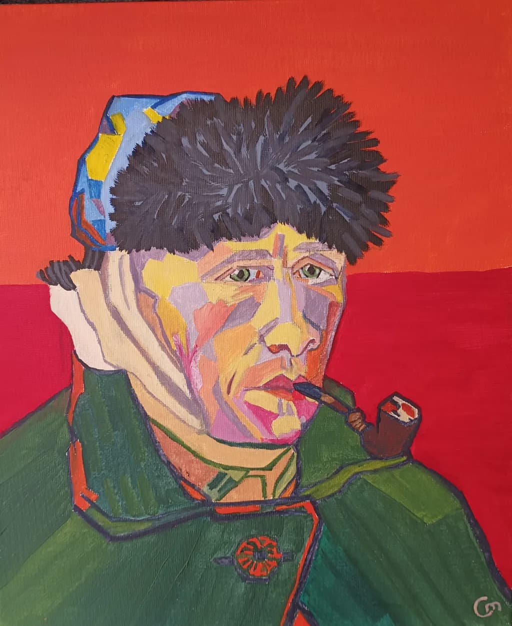 Pipe Smoker Portrait