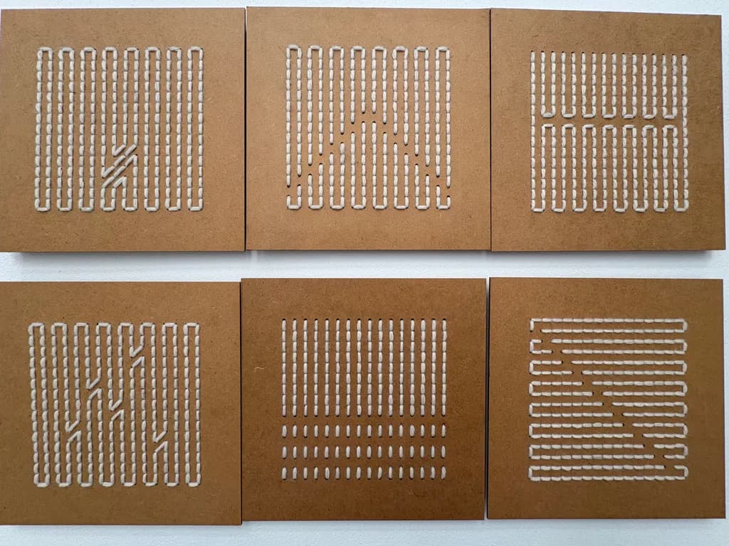 Intricate Patterns: A Dance of Lines and Spaces in Contemporary Art