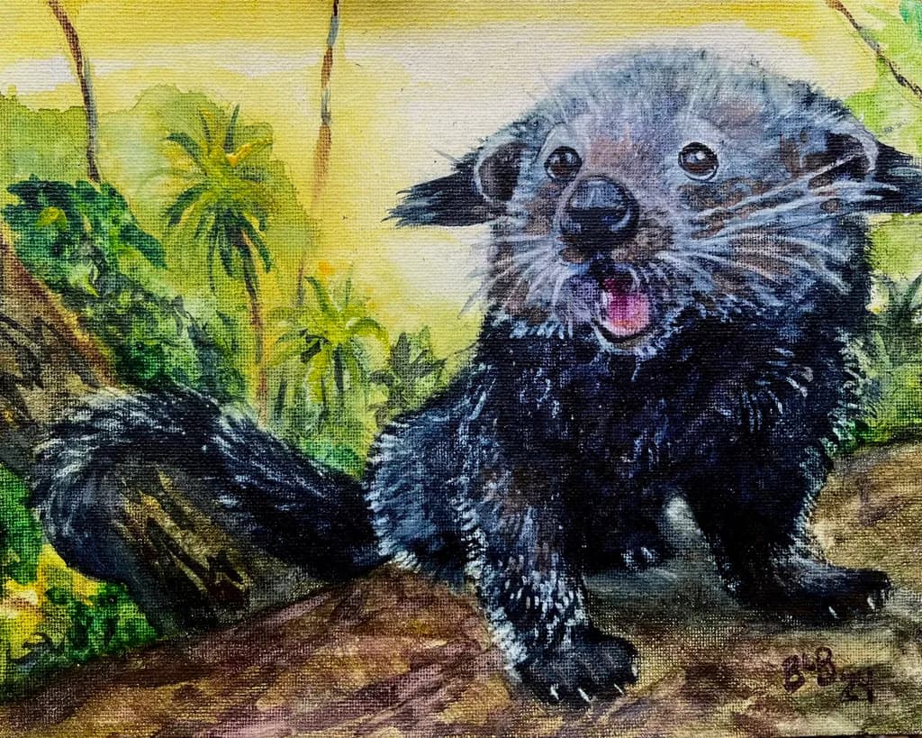Blissful Binturong