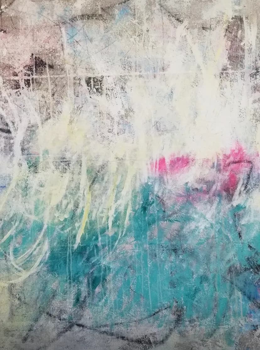 Whispers of Color: A Dreamlike Journey Through Abstract Landscapes