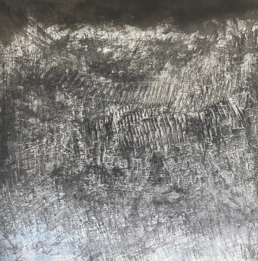 Whispers of Texture: A Monochromatic Journey Through Depth and Shadow