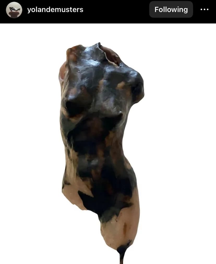 Ethereal Embrace: An Abstract Exploration of Form and Texture in Sculpture