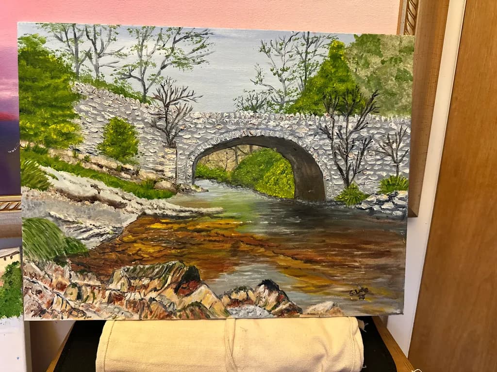 Stone Arch Reflection