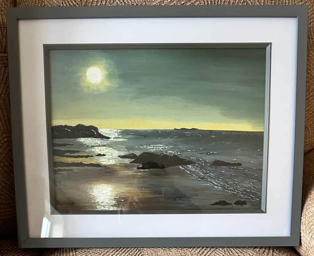 Moonlit Shoreline