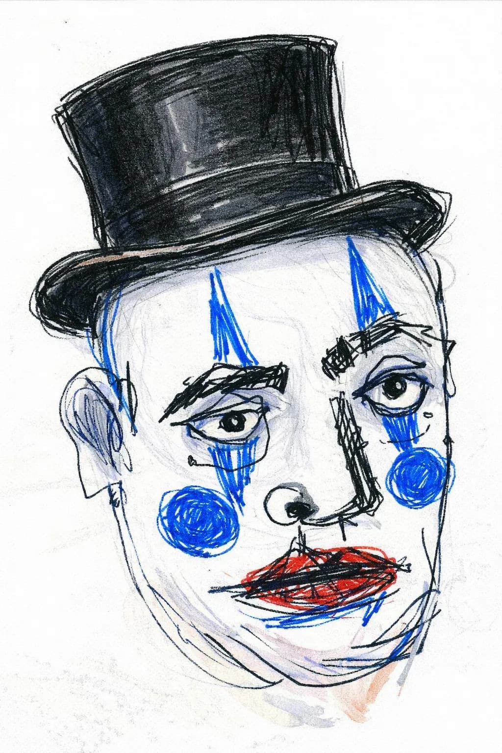 Clown in Contemplation