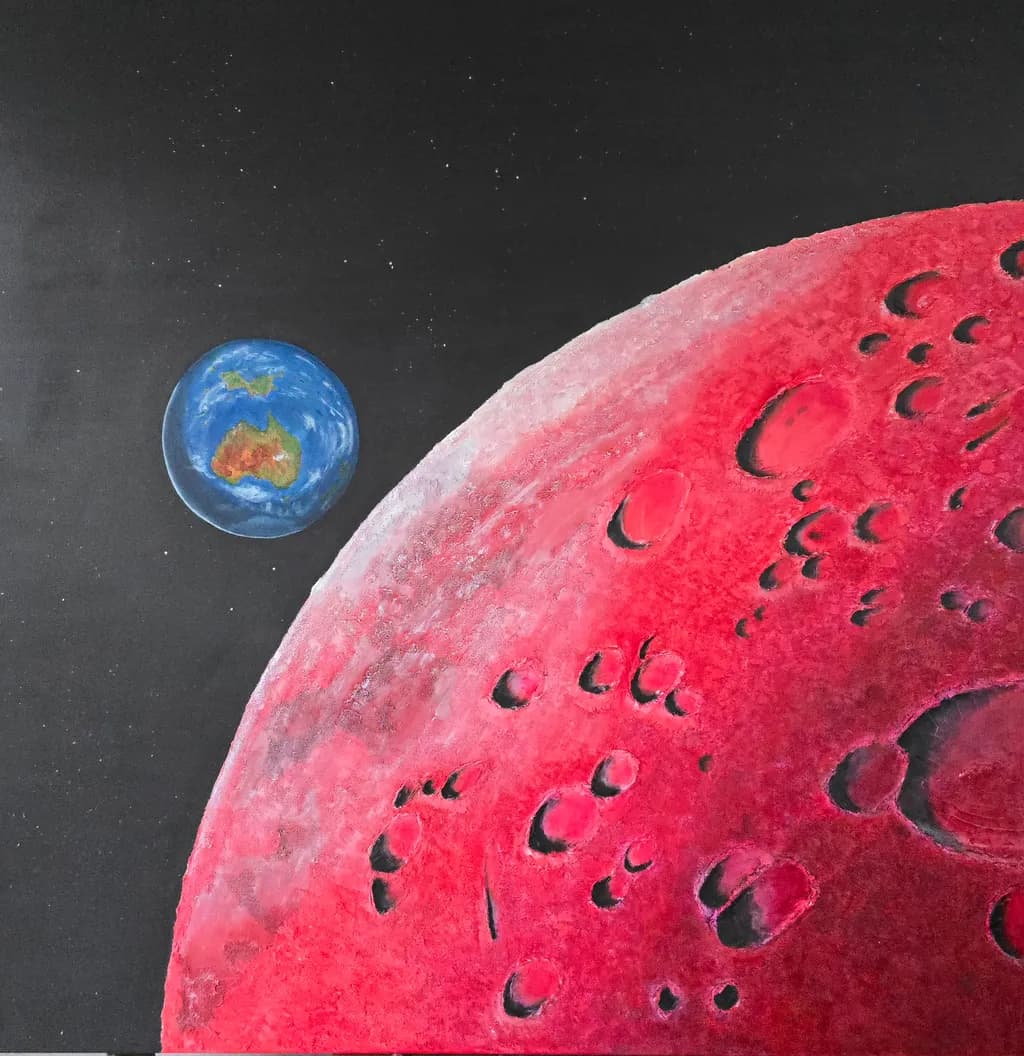 Blood red moon