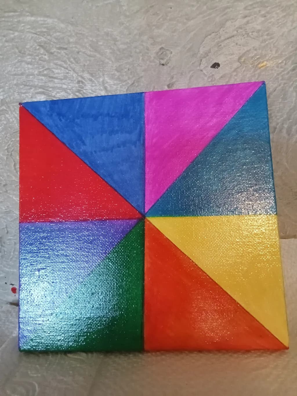Geometric Color Triangle