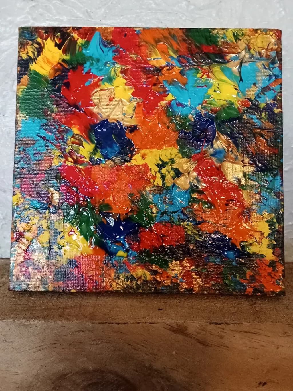 Color Burst Canvas