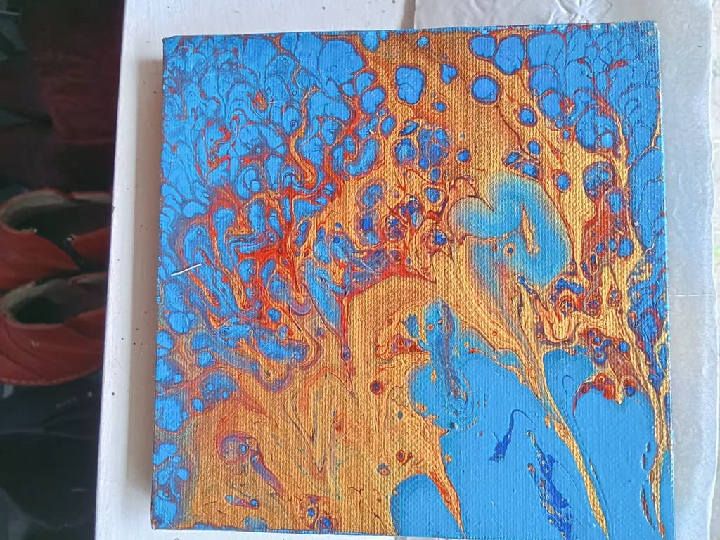 Fiery Cascade
