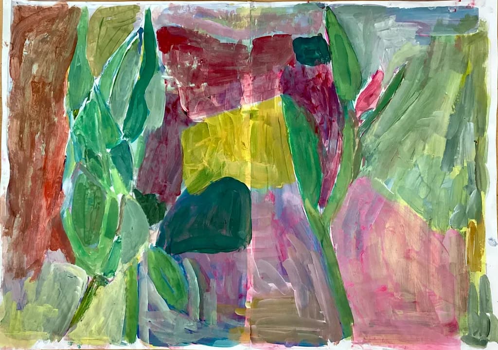 Vibrant Harmony: A Dance of Color and Nature