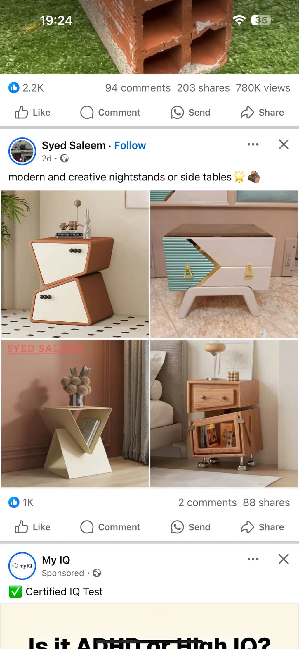 Creative Modern Nightstands: Unique Designs for Stylish Interiors