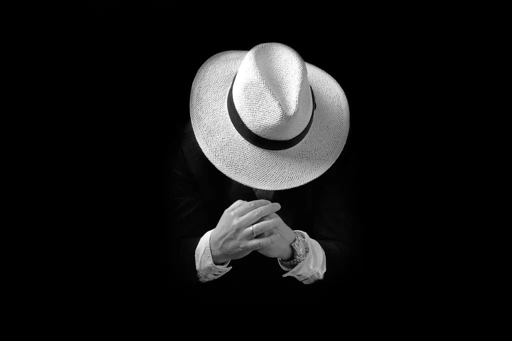 Whispers of Elegance: A Timeless Portrait in Monochrome