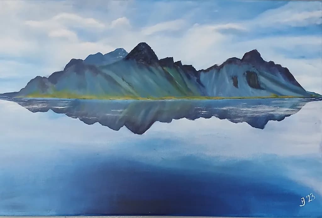 Stokksnes Reflection