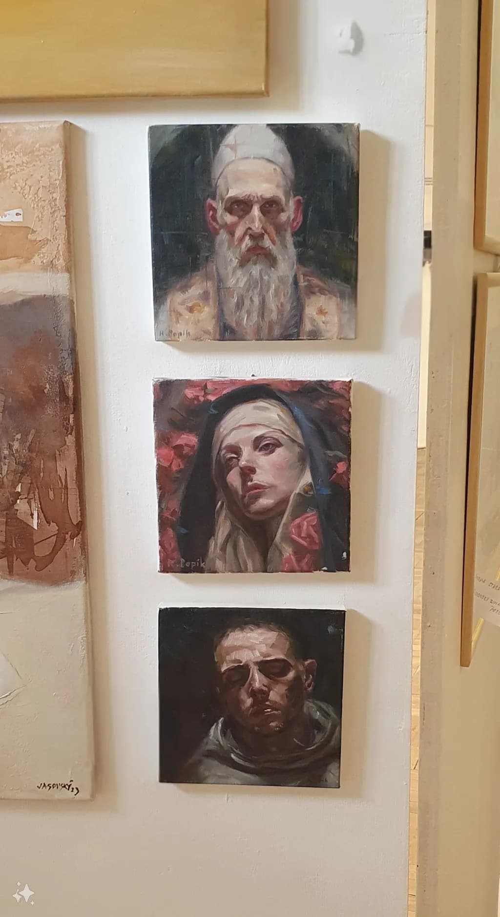 Whispers of Humanity: A Triptych of Emotion and Identity