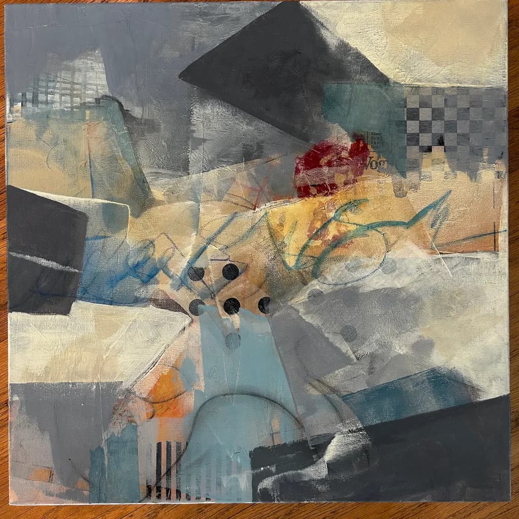 Whispers of Color: An Abstract Journey Through Form and Emotion
