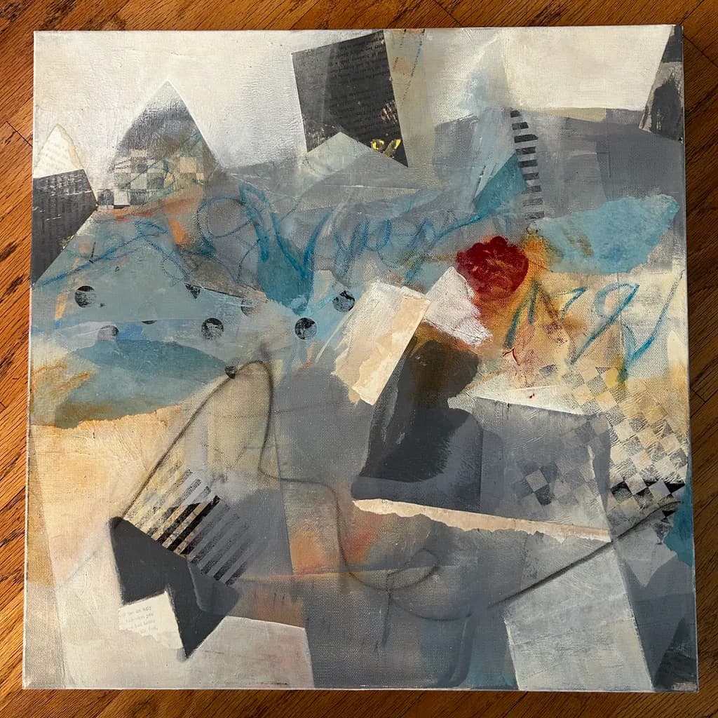 Whispers of Color: An Abstract Journey Through Emotion and Form