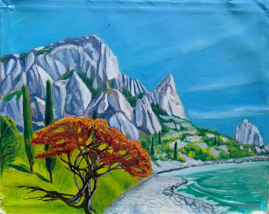 Mountain Shoreline
