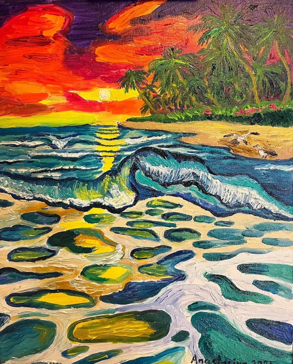 Tropical Afterglow