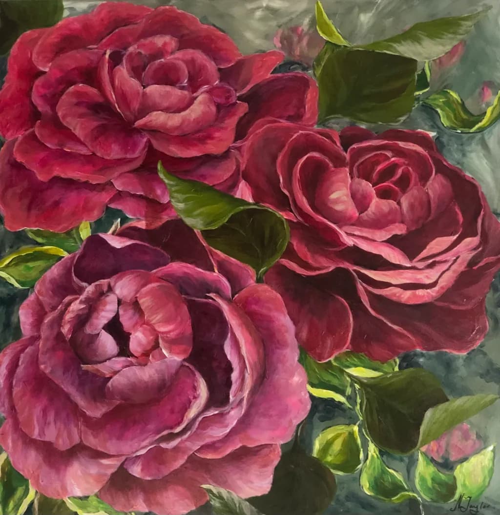 Crimson Blooms
