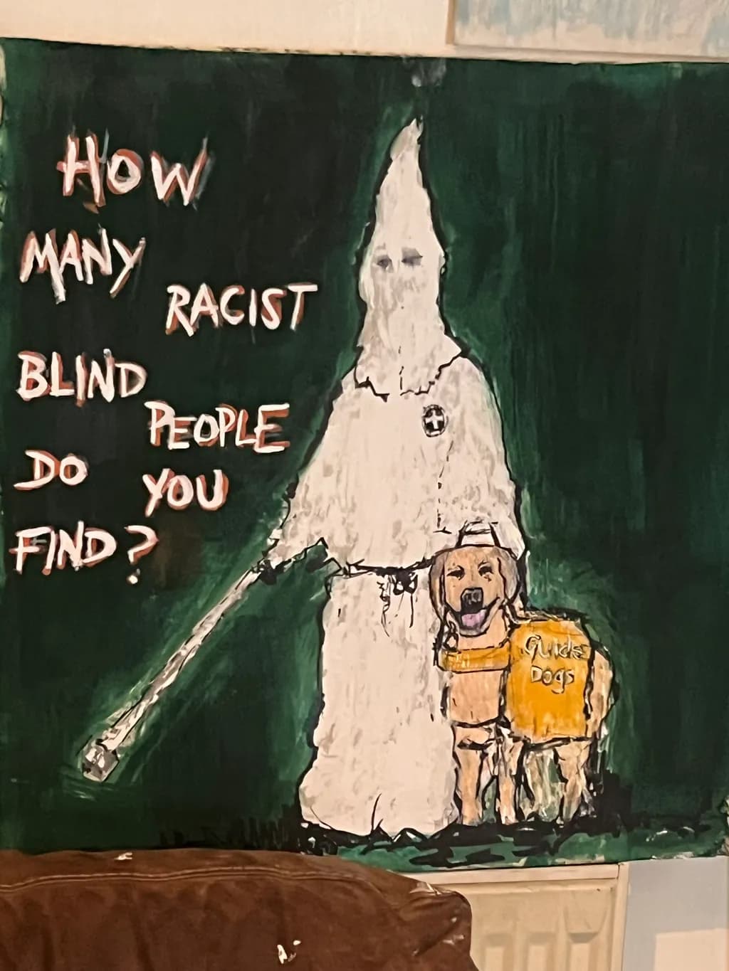 Challenging Blindness: A Satirical Commentary on Racism and Awareness
