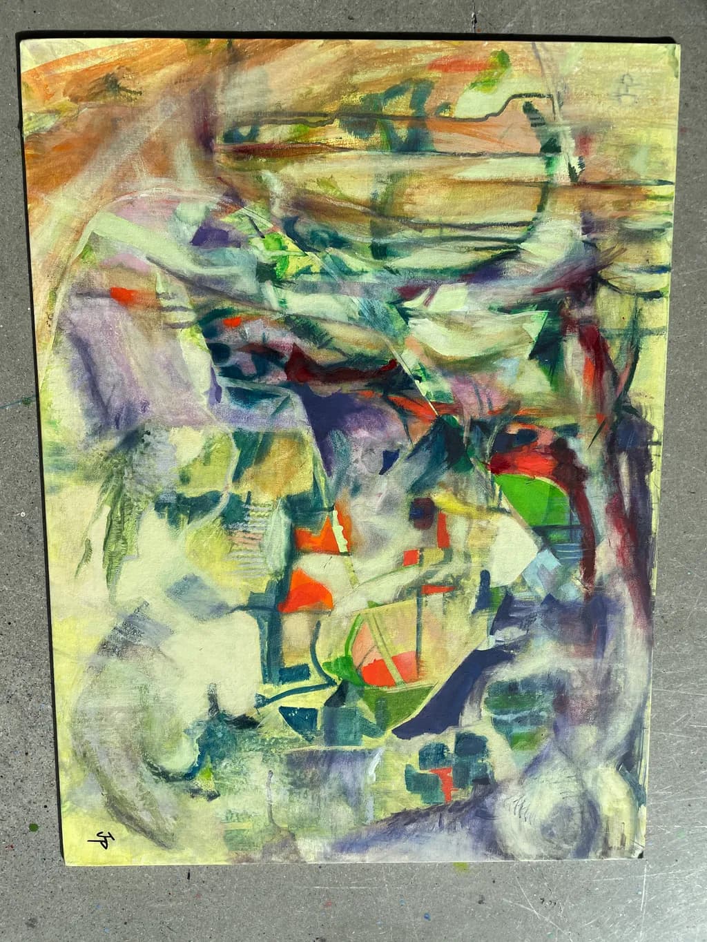 Whispers of Color: An Abstract Journey Through Emotion and Form