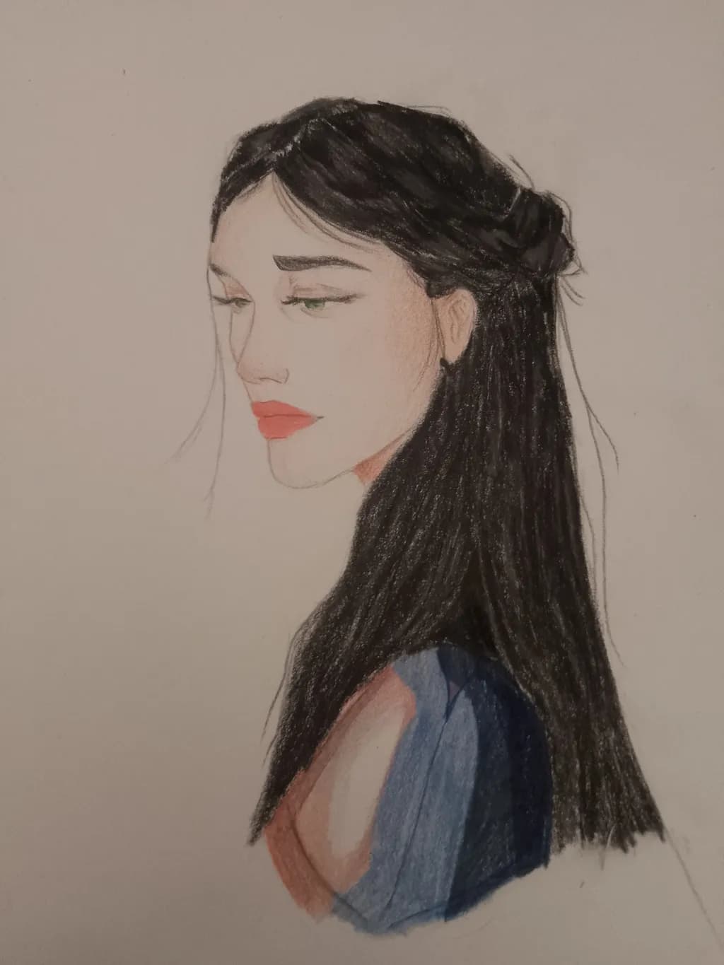 Whispers of Beauty: A Portrait of Elegance and Expression
