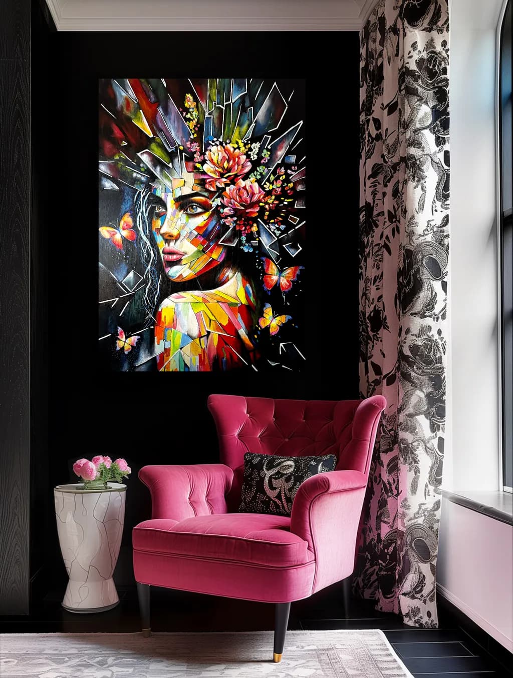 Vibrant Reflections: A Kaleidoscope of Beauty and Nature's Embrace