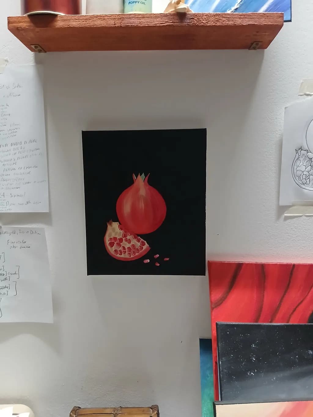 Pomegranate Elegance