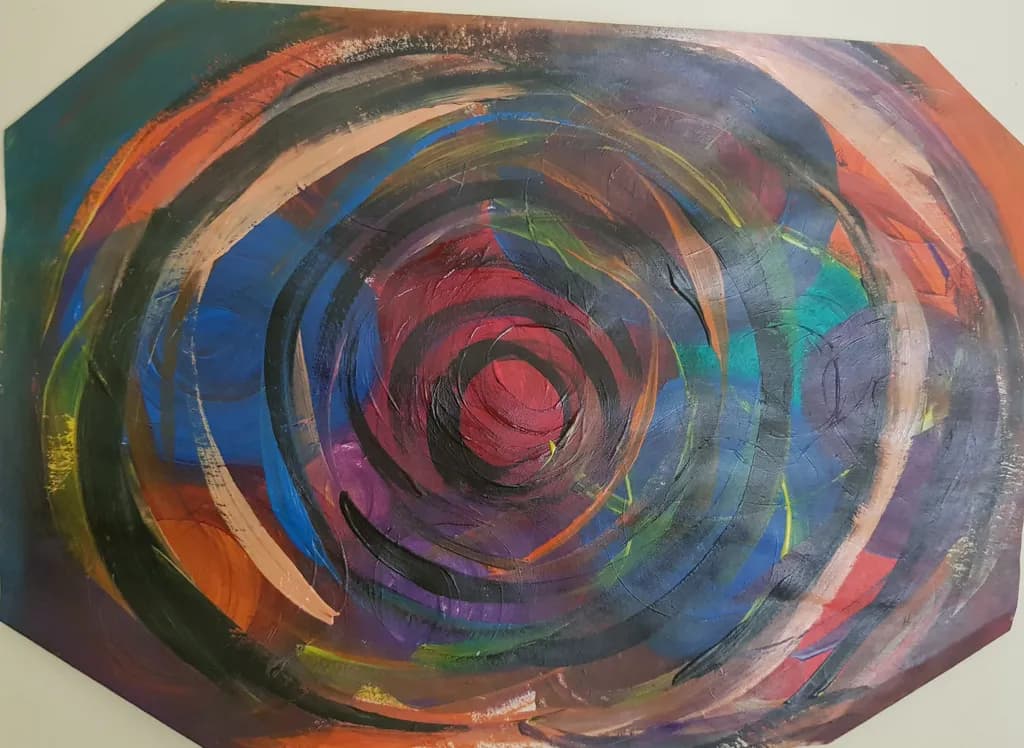 Whirling Colors: A Journey Through Vibrant Spirals