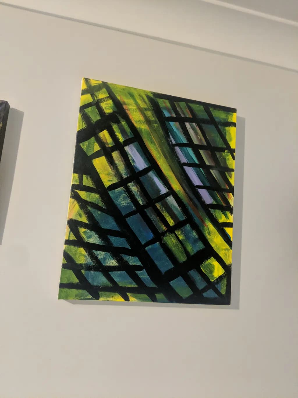 Urban Mosaic: A Dance of Light and Shadow in Vibrant Hues