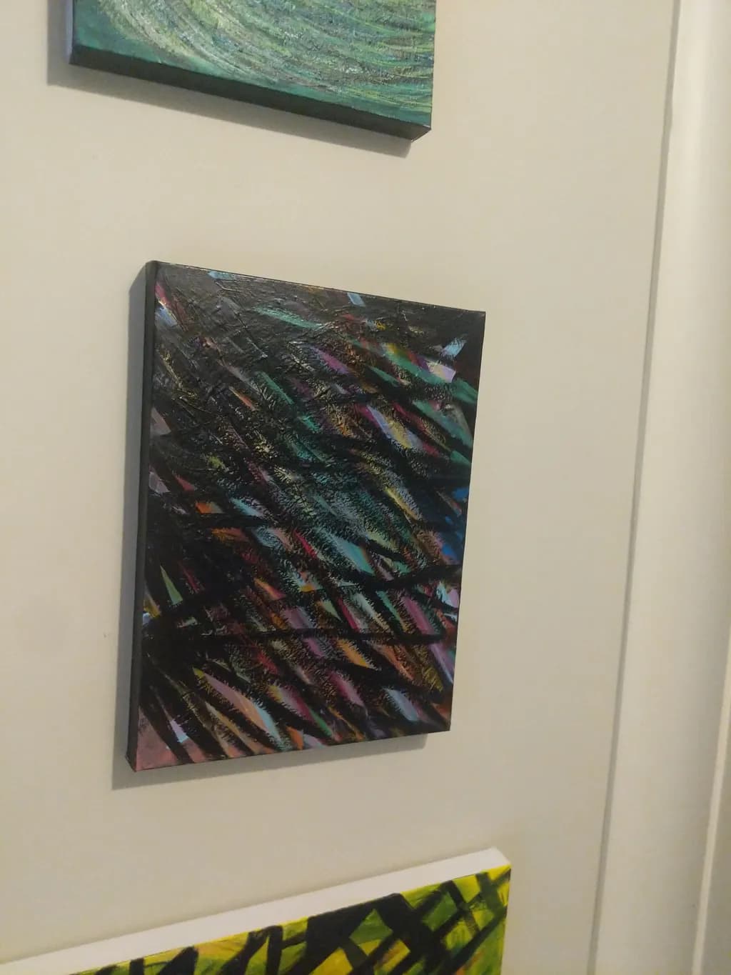 Vibrant Whispers: A Dance of Color and Texture in Abstract Expressionism