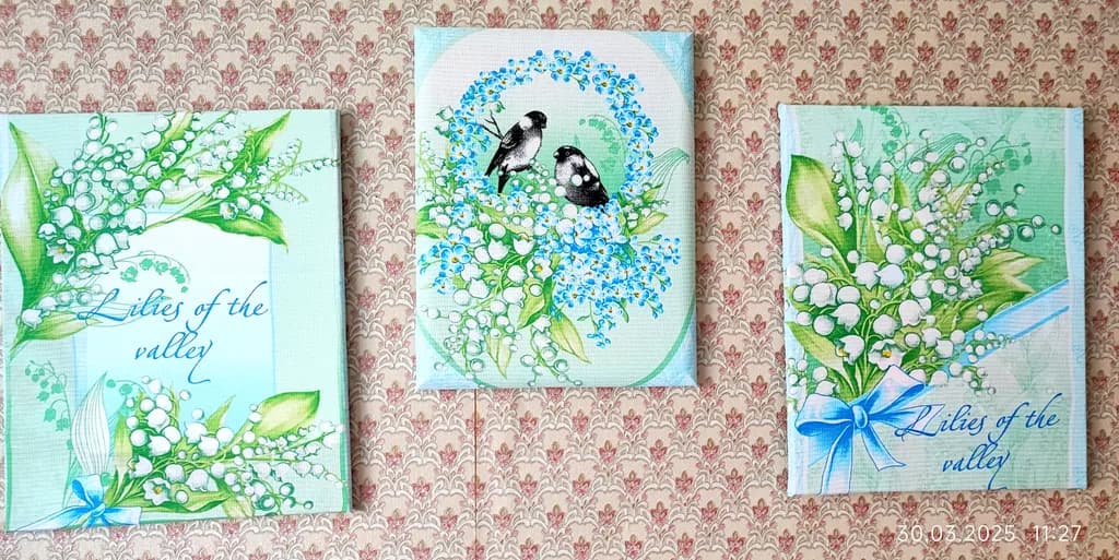 Lilies of the Valley Trio
