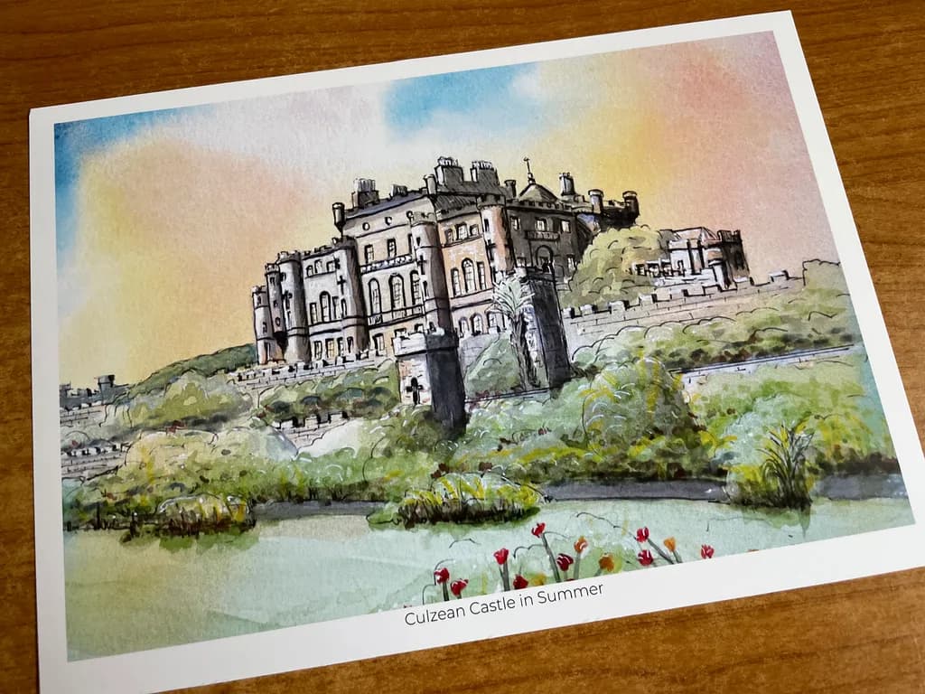 Culzean Castle in Summer