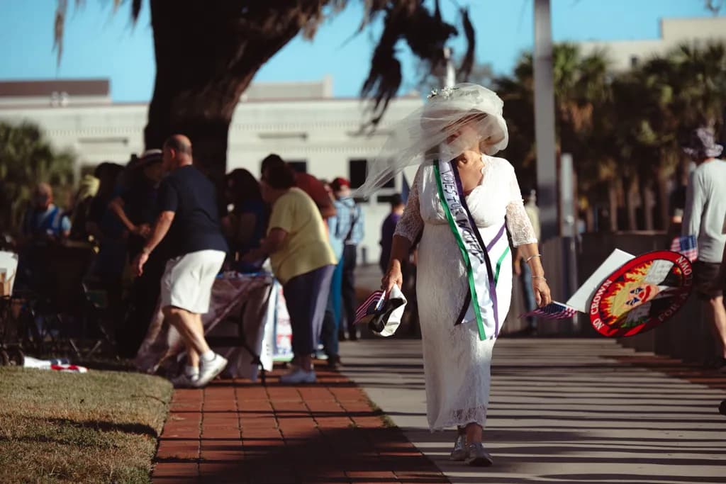 Celebrating Community Spirit: A Festive Parade in Tradition and Attire