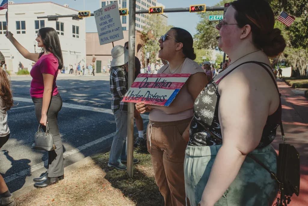 Voices of Change: A Community's Stand for Justice and Expression