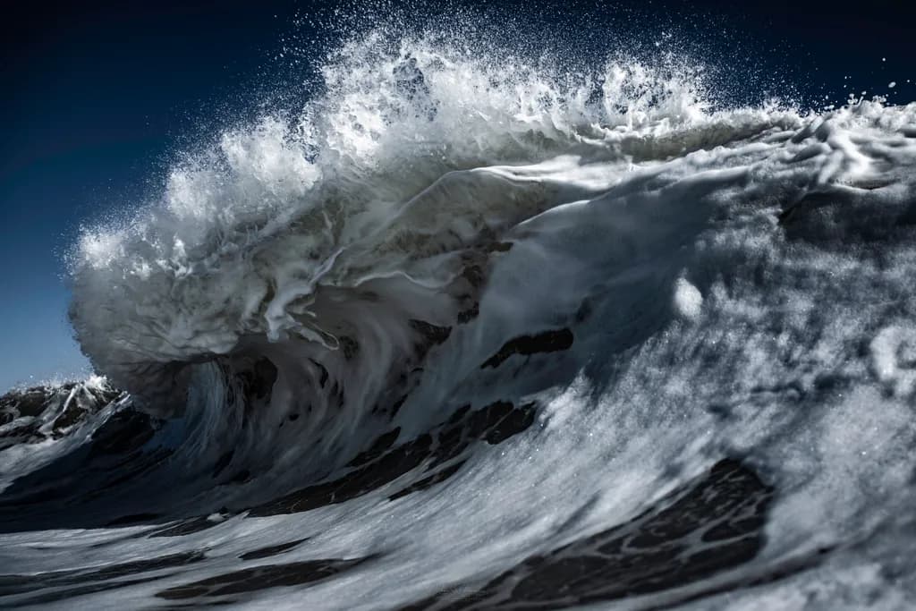 Eternal Dance of the Ocean: A Majestic Wave in Motion