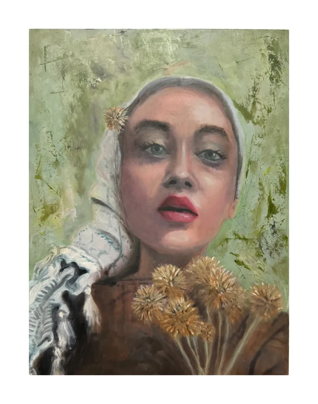 Whispers of Nature: A Portrait of Serenity and Strength