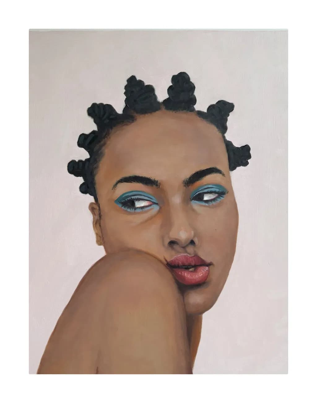 Whispers of Elegance: A Portrait of Beauty and Strength