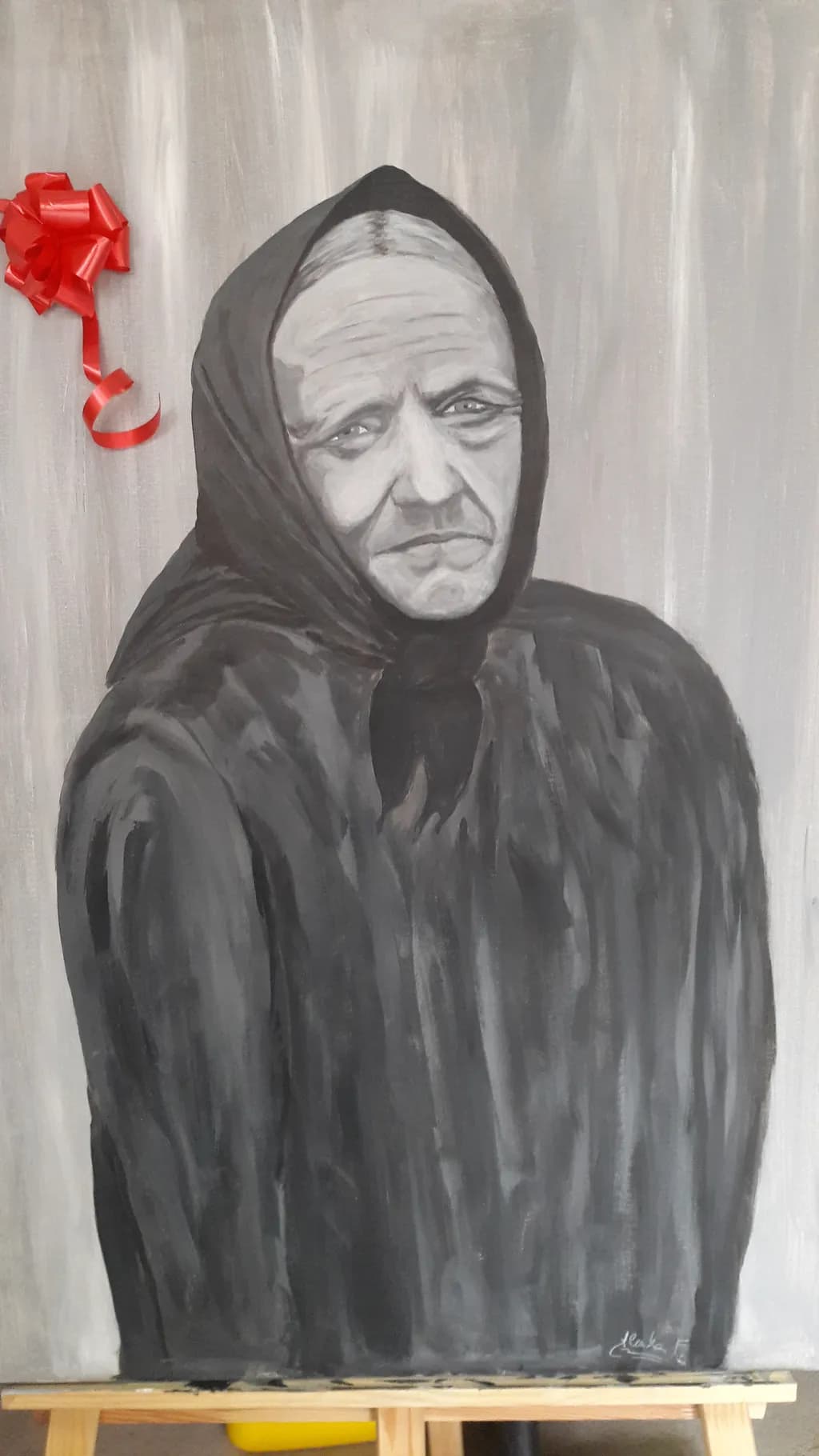 Elderly Wisdom: A Portrait of Resilience and Grace