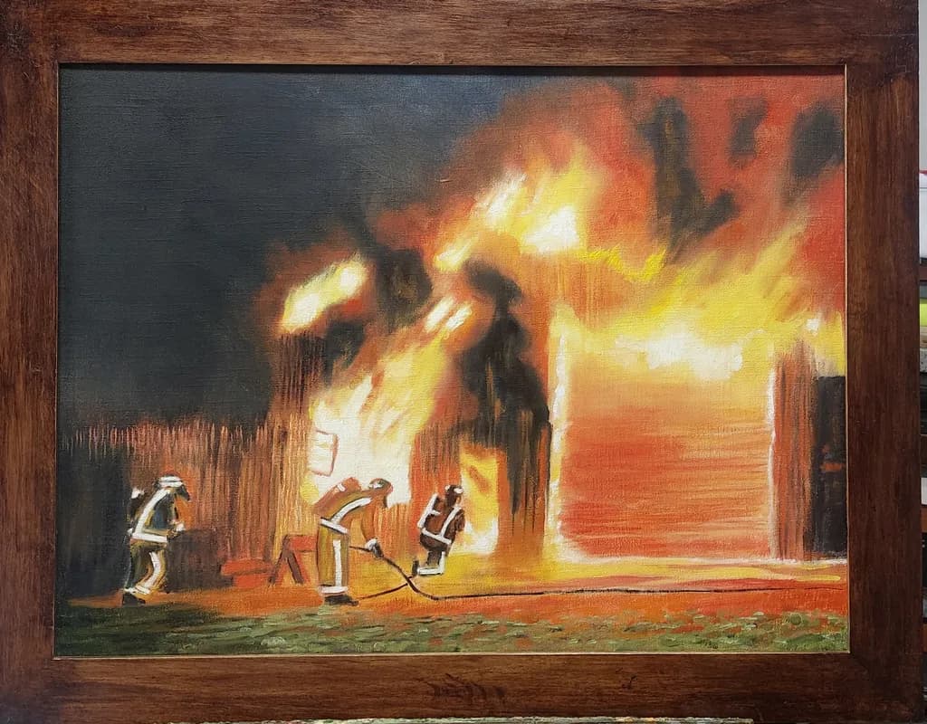 Firefighters in Action