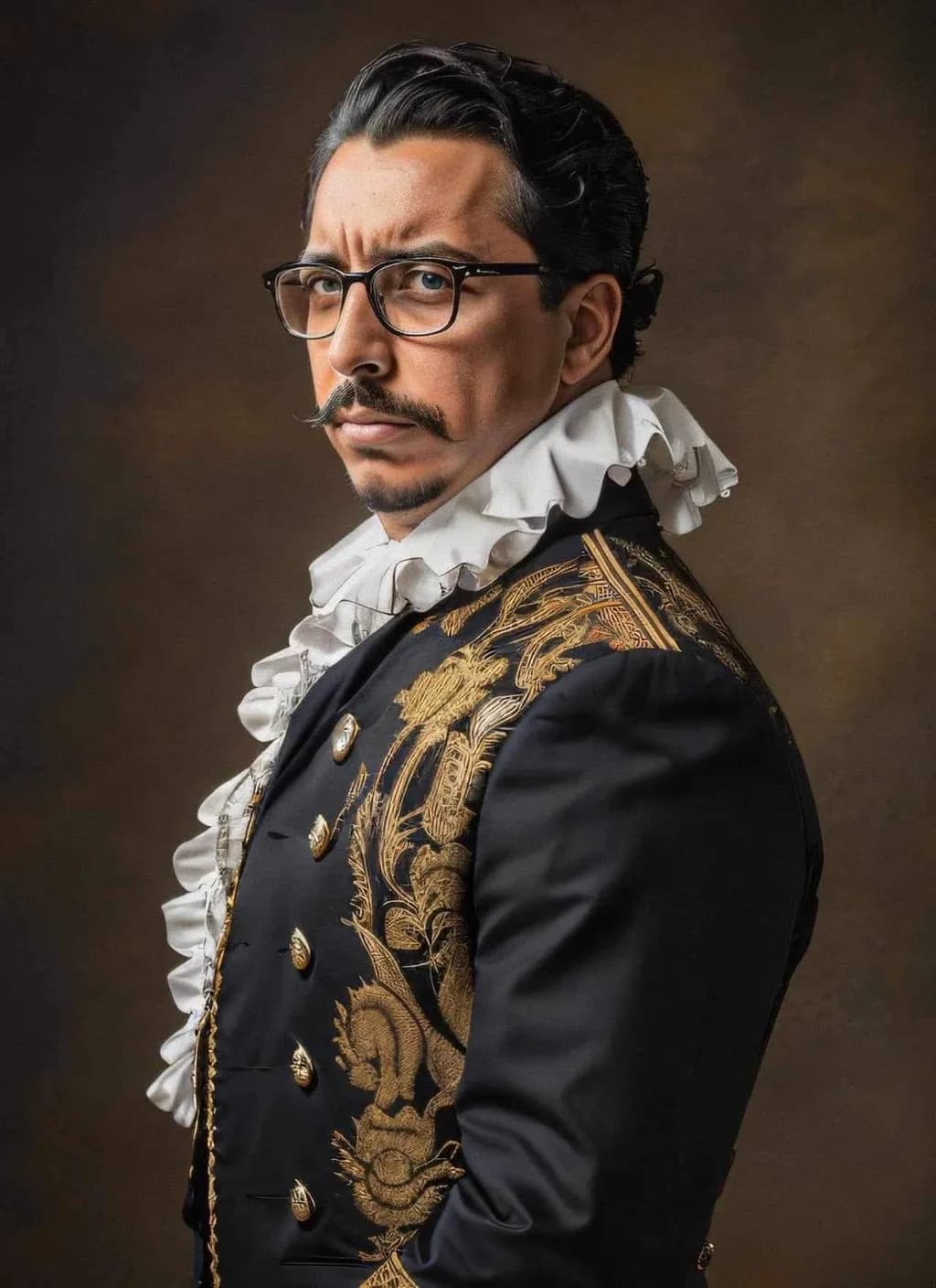Regal Elegance: A Portrait of Timeless Sophistication
