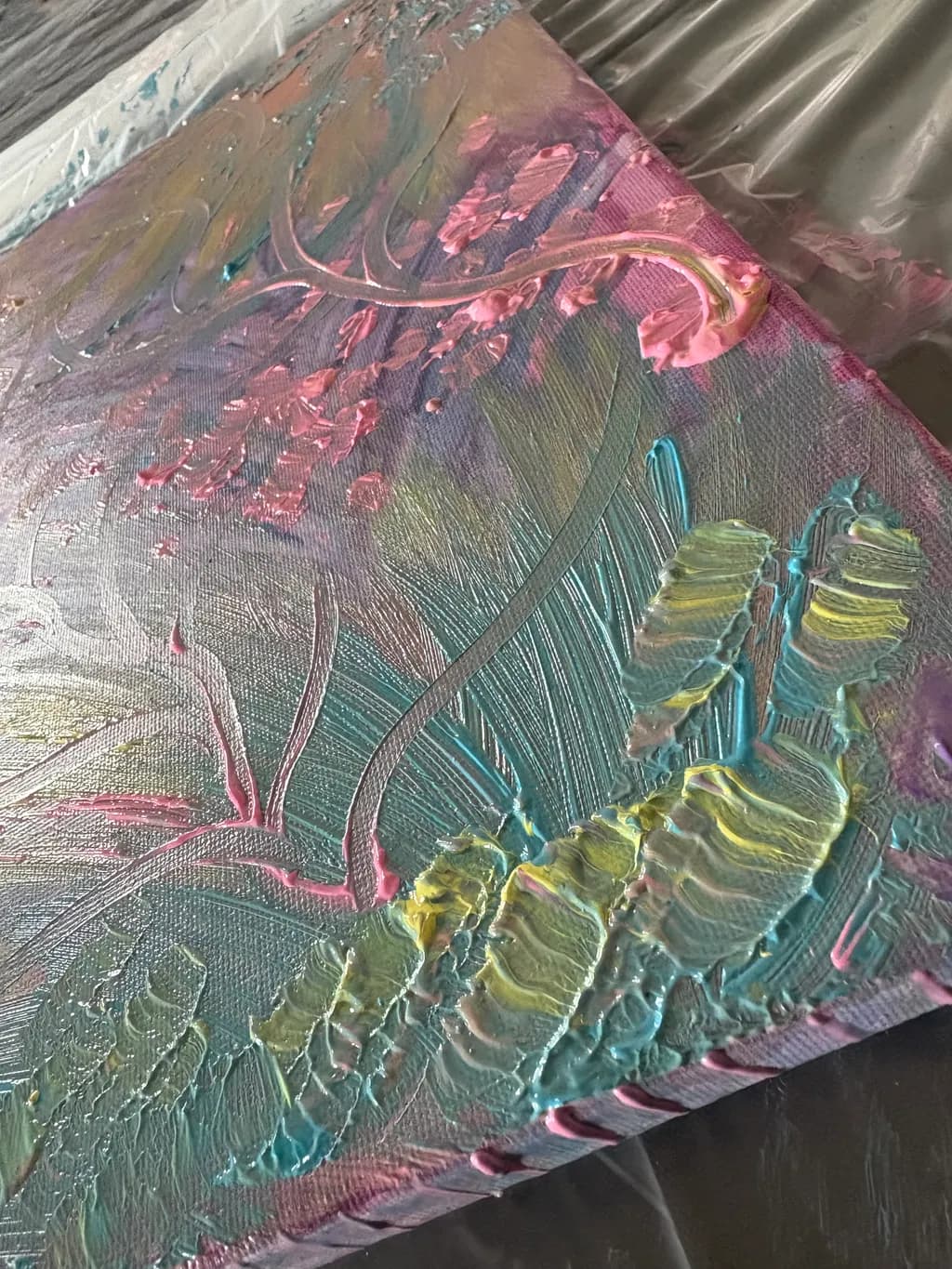 Whispers of Color: A Textured Journey Through Nature's Palette