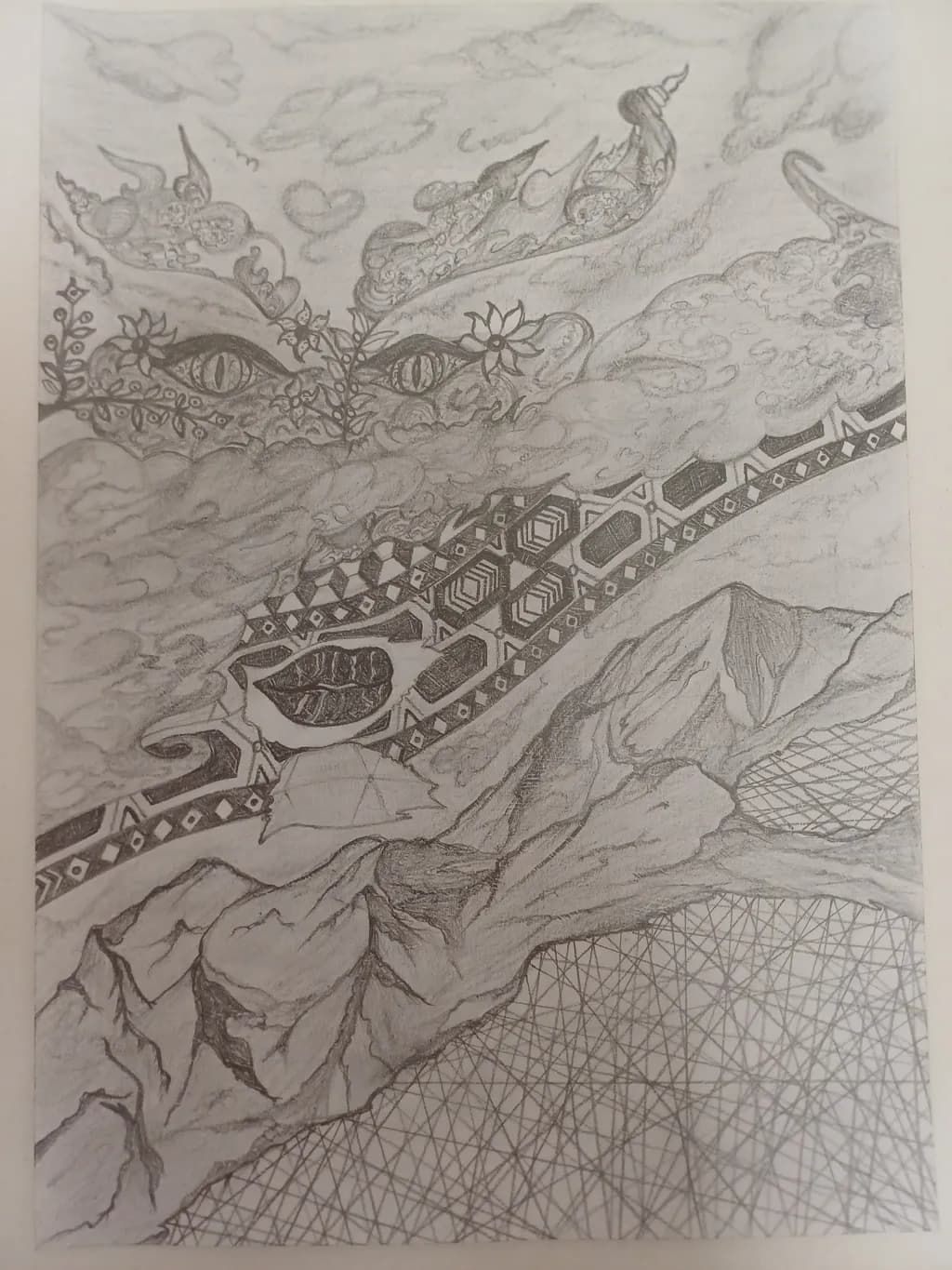Whispers of Nature: A Surreal Journey Through Eyes and Landscapes
