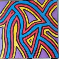 Vibrant Pathways: A Dance of Color and Form