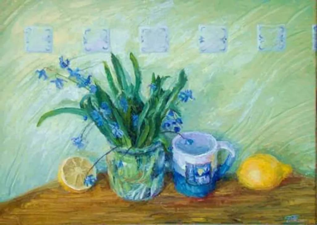 Lemon and Bluebells