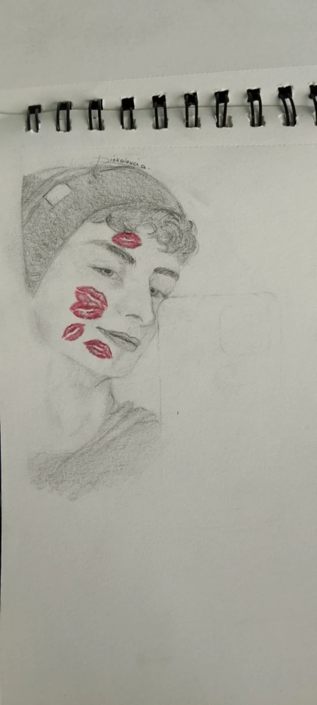 Whispers of Affection: A Portrait of Youth and Emotion