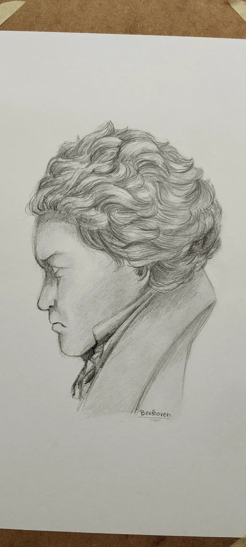 Eternal Echoes: A Portrait of Beethoven in Classical Reverie